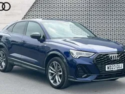 Blue Used 2023 Audi Q3 Black Edition SUV | £33,629 (Fair price)