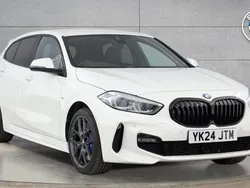 White Used 2024 BMW 116 M Sport Hatchback | £27,745 (Fair price)