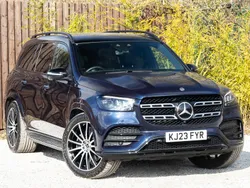 Blue Used 2023 Mercedes GLS400 Night SUV | £70,998 (Fair price)