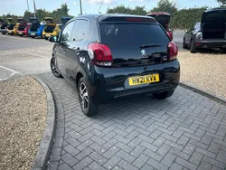 Black Used 2021 Peugeot 108 Collection Hatchback | £9,495 (Fair price)