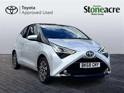 Silver Used 2018 Toyota Aygo X-clusiv Hatchback | £9,250 (Fair price)