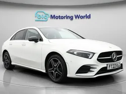 White Used 2022 Mercedes A250 AMG Line Premium Plus Sedan | £21,400 (Fair price)