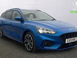 Blue Used 2019 Ford Focus ST-Line X Estate | £16,899 (A bit pricey)