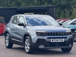 Grey Used 2024 Jeep Avenger Altitude SUV | £16,895 (Fair price)