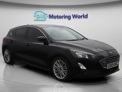 Black Used 2019 Ford Focus Titanium X Hatchback | £10,344 (Fair price)