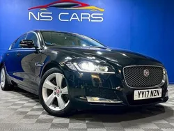Black Used 2017 Jaguar XF Portfolio Sedan | £11,999 (Fair price)