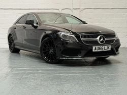 Black Used 2016 Mercedes CLS350 AMG Line Premium Coupe | £13,595 (Fair price)
