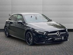 Black Used 2022 Mercedes A35 AMG Premium Plus Hatchback | £29,495 (Fair price)
