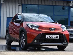 Red Used 2022 Toyota Aygo Hatchback | £12,500 (A bit pricey)