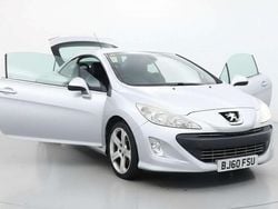 Silver Used 2010 Peugeot 308 CC Allure Cabriolet | £2,390 (A bit pricey)