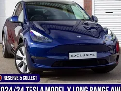 Used 2024 Tesla Model Y Long Range SUV | £34,395 (Expensive)