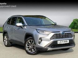 Silver blade Used 2021 Toyota RAV4 Hybrid Premium SUV | £28,144 (Fair price)