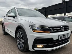 White Used 2017 VW Tiguan R-line SUV | £19,899 (Good price)