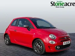 Red Used 2021 Fiat 500 Sport Hatchback | £10,000 (Fair price)