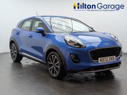 Blue Used 2022 Ford Puma Titanium Hatchback | £14,550