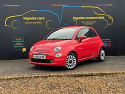 Pink Used 2020 Fiat 500 Lounge Hatchback | £7,990 (Fair price)