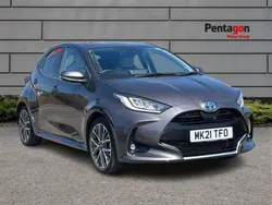 Grey Used 2021 Toyota Yaris Hybrid Hatchback | £17,395 (Fair price)