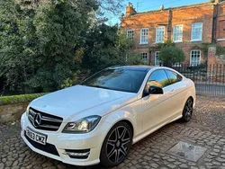 White Used 2013 Mercedes C220 AMG Coupe | £4,700 (Super price)