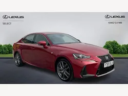 Red Used 2019 Lexus IS300h Sport Line Sedan | £18,500 (A bit pricey)