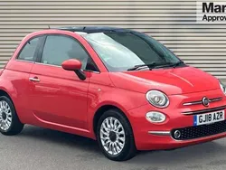 Other Used 2018 Fiat 500 Lounge Hatchback | £6,628 (Fair price)