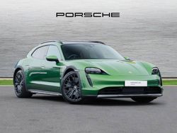 Mamba green metallic Used 2022 Porsche Taycan Cross Turismo Sedan | £57,000 (Fair price)