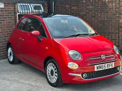 Red Used 2015 Fiat 500 Lounge Hatchback | £5,790 (Fair price)