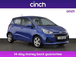 Blue Used 2018 Hyundai i10 SE Hatchback | £10,649 (Fair price)