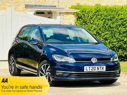 Blue Used 2020 VW Golf VII Edition Hatchback | £18,990 (Good price)