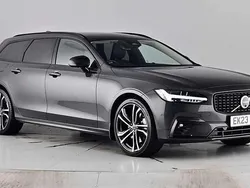 Platinum grey Used 2023 Volvo V90 Ultimate Estate | £37,995 (Expensive)