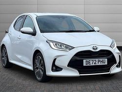 White Used 2022 Toyota Yaris Hybrid Hatchback | £19,450 (A bit pricey)