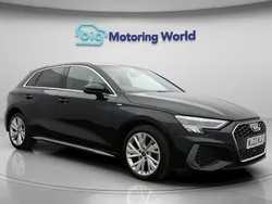 Black Used 2022 Audi A3 Sportback e-tron S-Line Sedan | £19,700 (Fair price)
