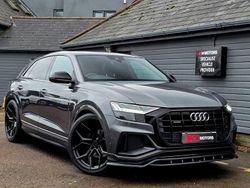 Grey Used 2019 Audi Q8 S-Line SUV | £36,989 (Expensive)