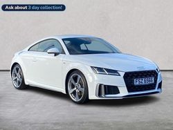 White Used 2021 Audi TT S-Line Coupe | £20,409 (Fair price)