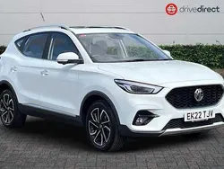 White Used 2022 MG ZS Exclusive Sedan | £11,849 (Fair price)