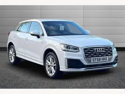 Glacier white Used 2018 Audi Q2 S-Line SUV | £15,850 (Good price)