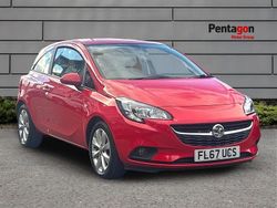 Red Used 2017 Vauxhall Corsa Hatchback | £7,200 (Fair price)