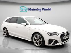 White Used 2020 Audi A4 S-Line Estate | £20,900 (Good price)