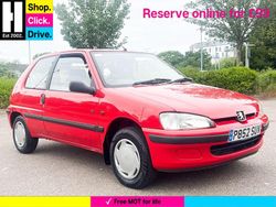 Red Used 1997 Peugeot 106 Hatchback | £3,700