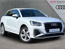 White Used 2022 Audi Q2 S-Line SUV | £17,593 (Fair price)