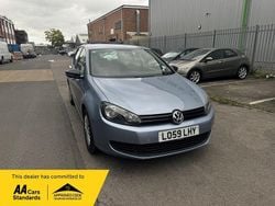 Blue Used 2010 VW Golf VI S Hatchback | £4,645 (Fair price)