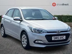 Silver Used 2015 Hyundai i20 Hatchback | £6,641 (Good price)