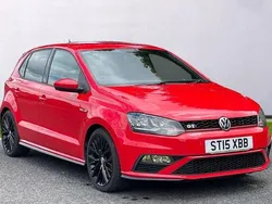 Red Used 2015 VW Polo GTI Hatchback | £7,745 (Fair price)