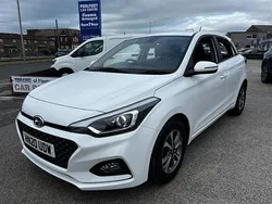 White Used 2020 Hyundai i20 Edition Hatchback | £9,695 (Fair price)