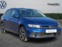 Blue Used 2025 VW Polo Match Hatchback | £18,585 (Fair price)