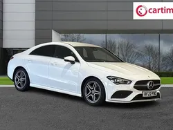 White Used 2022 Mercedes CLA180 AMG line Sedan | £23,990 (Fair price)