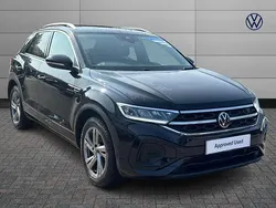 Black Used 2022 VW T-Roc R-line SUV | £23,130 (Fair price)
