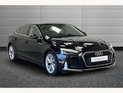 Brilliant black Used 2023 Audi A5 Sport Coupe | £24,850 (Super price)