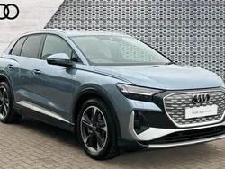 Blue Used 2024 Audi Q4 e-tron S-Line SUV | £34,766 (Super price)