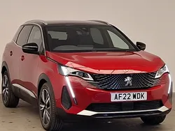 Red Used 2022 Peugeot 3008 Premium SUV | £19,298 (Fair price)