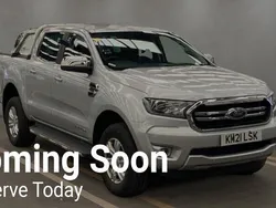Silver Used 2021 Ford Ranger Limited Pickup | £13,490 (Super price)